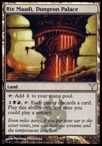 Rix Maadi, Dungeon Palace