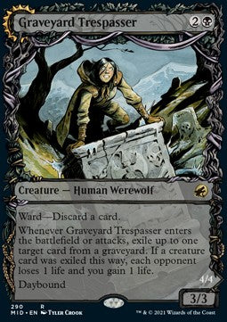 Graveyard Trespasser // Graveyard Glutton