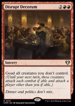 Disrupt Decorum