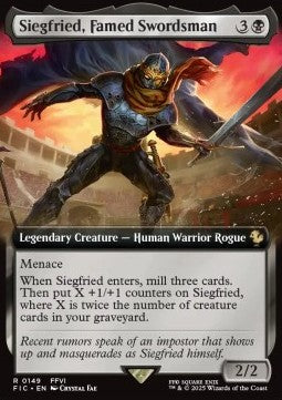 Siegfried, Famed Swordsman