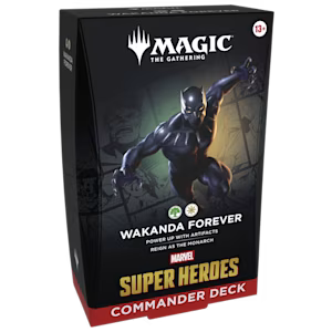 Marvel Super Heroes Commander Wakanda Forever