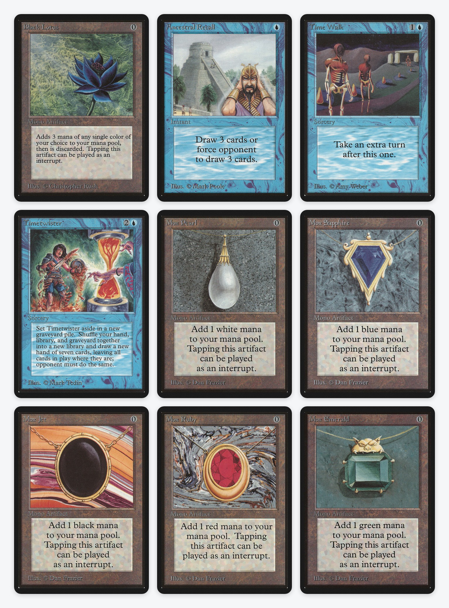 Power 9 – de mest verdifulle Magic-kortene fra 1993