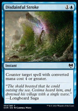 Disdainful Stroke