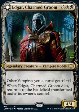 Edgar, Charmed Groom // Edgar Markov's Coffin (V.1)