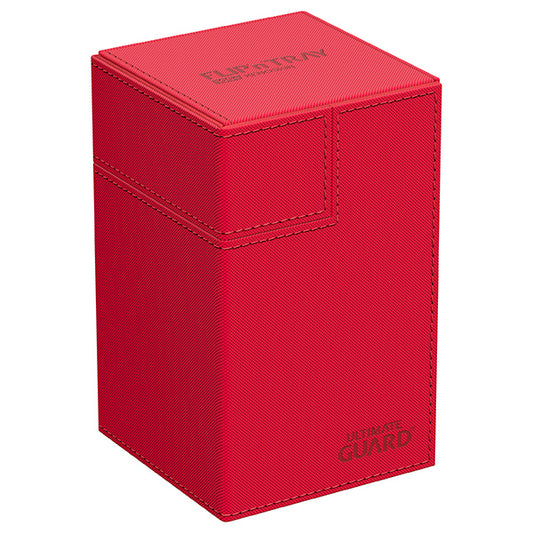 Ultimate Guard - Flip n Tray 100+ XenoSkin - Monocolor Red