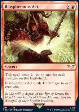 Blasphemous Act
