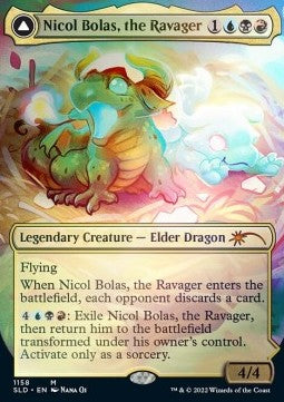 Nicol Bolas, the Ravager // Nicol Bolas, the Arisen (V.1)