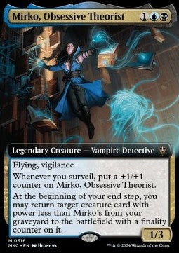 Mirko, Obsessive Theorist (V.1)