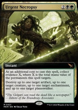 Urgent Necropsy