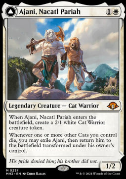 Ajani, Nacatl Pariah // Ajani, Nacatl Avenger