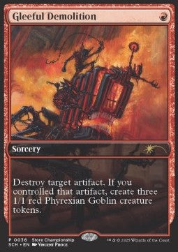 Gleeful Demolition