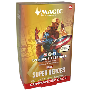 Marvel Super Heroes Commander Collectors Edition Avengers Assemble