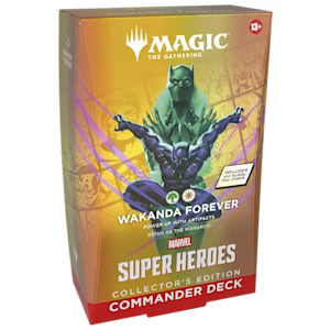 Marvel Super Heroes Commander Collectors Edition Wakanda Forever
