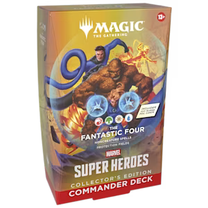Marvel Super Heroes Commander Collectors Edition Fantastic Four
