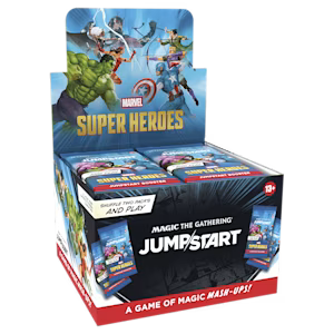 Marvel super heroes Jumpstart booster Display