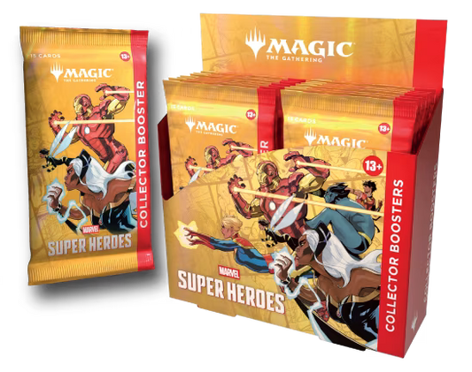 Marvel super heroes collector booster